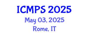 International Conference on Mathematics, Physics and Statistics (ICMPS) May 03, 2025 - Rome, Italy