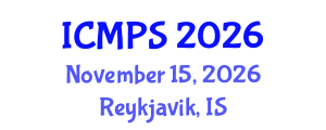 International Conference on Mathematics, Physics and Statistics (ICMPS) November 15, 2026 - Reykjavik, Iceland International Conference on Mathematics, Physics and Statistics (ICMPS) November 15, 2026 - Reykjavik, Iceland