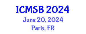 International Conference on Mathematics, Statistics and Biostatistics (ICMSB) June 20, 2024 - Paris, France