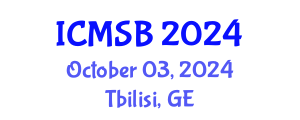 International Conference on Mathematics, Statistics and Biostatistics (ICMSB) October 03, 2024 - Tbilisi, Georgia