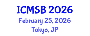 International Conference on Mathematics, Statistics and Biostatistics (ICMSB) February 25, 2026 - Tokyo, Japan