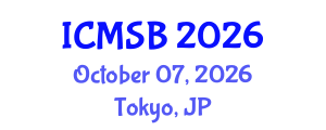 International Conference on Mathematics, Statistics and Biostatistics (ICMSB) October 07, 2026 - Tokyo, Japan