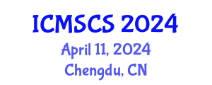 International Conference on Mathematics, Statistics and Computational Sciences (ICMSCS) April 11, 2024 - Chengdu, China