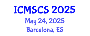 International Conference on Mathematics, Statistics and Computational Sciences (ICMSCS) May 24, 2025 - Barcelona, Spain