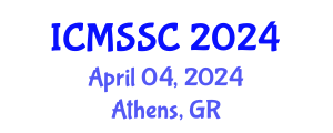 International Conference on Mathematics, Statistics and Scientific Computing (ICMSSC) April 04, 2024 - Athens, Greece