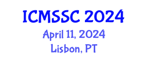 International Conference on Mathematics, Statistics and Scientific Computing (ICMSSC) April 11, 2024 - Lisbon, Portugal