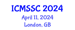 International Conference on Mathematics, Statistics and Scientific Computing (ICMSSC) April 11, 2024 - London, United Kingdom