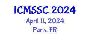International Conference on Mathematics, Statistics and Scientific Computing (ICMSSC) April 11, 2024 - Paris, France