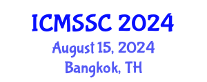 International Conference on Mathematics, Statistics and Scientific Computing (ICMSSC) August 15, 2024 - Bangkok, Thailand