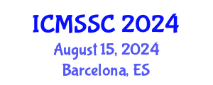 International Conference on Mathematics, Statistics and Scientific Computing (ICMSSC) August 15, 2024 - Barcelona, Spain