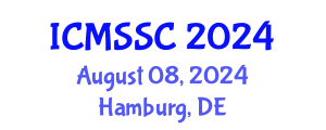 International Conference on Mathematics, Statistics and Scientific Computing (ICMSSC) August 08, 2024 - Hamburg, Germany