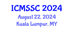 International Conference on Mathematics, Statistics and Scientific Computing (ICMSSC) August 22, 2024 - Kuala Lumpur, Malaysia