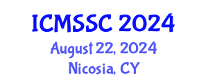 International Conference on Mathematics, Statistics and Scientific Computing (ICMSSC) August 22, 2024 - Nicosia, Cyprus