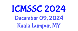 International Conference on Mathematics, Statistics and Scientific Computing (ICMSSC) December 09, 2024 - Kuala Lumpur, Malaysia