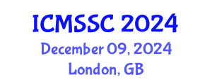 International Conference on Mathematics, Statistics and Scientific Computing (ICMSSC) December 09, 2024 - London, United Kingdom