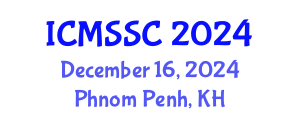 International Conference on Mathematics, Statistics and Scientific Computing (ICMSSC) December 16, 2024 - Phnom Penh, Cambodia