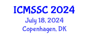 International Conference on Mathematics, Statistics and Scientific Computing (ICMSSC) July 18, 2024 - Copenhagen, Denmark