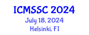 International Conference on Mathematics, Statistics and Scientific Computing (ICMSSC) July 18, 2024 - Helsinki, Finland