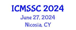 International Conference on Mathematics, Statistics and Scientific Computing (ICMSSC) June 27, 2024 - Nicosia, Cyprus