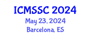International Conference on Mathematics, Statistics and Scientific Computing (ICMSSC) May 23, 2024 - Barcelona, Spain