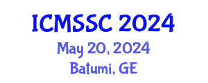 International Conference on Mathematics, Statistics and Scientific Computing (ICMSSC) May 20, 2024 - Batumi, Georgia