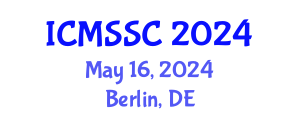 International Conference on Mathematics, Statistics and Scientific Computing (ICMSSC) May 16, 2024 - Berlin, Germany