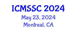International Conference on Mathematics, Statistics and Scientific Computing (ICMSSC) May 23, 2024 - Montreal, Canada