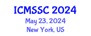 International Conference on Mathematics, Statistics and Scientific Computing (ICMSSC) May 23, 2024 - New York, United States