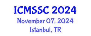 International Conference on Mathematics, Statistics and Scientific Computing (ICMSSC) November 07, 2024 - Istanbul, Turkey