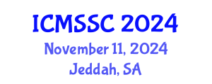 International Conference on Mathematics, Statistics and Scientific Computing (ICMSSC) November 11, 2024 - Jeddah, Saudi Arabia