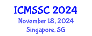 International Conference on Mathematics, Statistics and Scientific Computing (ICMSSC) November 18, 2024 - Singapore, Singapore