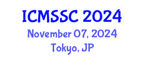 International Conference on Mathematics, Statistics and Scientific Computing (ICMSSC) November 07, 2024 - Tokyo, Japan