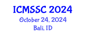 International Conference on Mathematics, Statistics and Scientific Computing (ICMSSC) October 24, 2024 - Bali, Indonesia