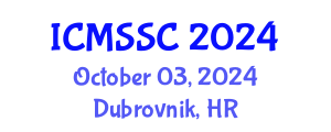 International Conference on Mathematics, Statistics and Scientific Computing (ICMSSC) October 03, 2024 - Dubrovnik, Croatia