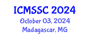 International Conference on Mathematics, Statistics and Scientific Computing (ICMSSC) October 03, 2024 - Madagascar, Madagascar
