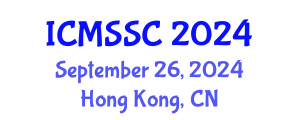 International Conference on Mathematics, Statistics and Scientific Computing (ICMSSC) September 26, 2024 - Hong Kong, China