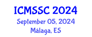 International Conference on Mathematics, Statistics and Scientific Computing (ICMSSC) September 05, 2024 - Málaga, Spain