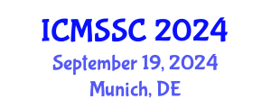 International Conference on Mathematics, Statistics and Scientific Computing (ICMSSC) September 19, 2024 - Munich, Germany