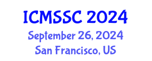 International Conference on Mathematics, Statistics and Scientific Computing (ICMSSC) September 26, 2024 - San Francisco, United States