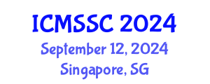 International Conference on Mathematics, Statistics and Scientific Computing (ICMSSC) September 12, 2024 - Singapore, Singapore