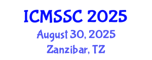 International Conference on Mathematics, Statistics and Scientific Computing (ICMSSC) August 30, 2025 - Zanzibar, Tanzania