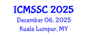 International Conference on Mathematics, Statistics and Scientific Computing (ICMSSC) December 06, 2025 - Kuala Lumpur, Malaysia