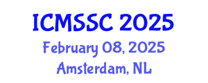 International Conference on Mathematics, Statistics and Scientific Computing (ICMSSC) February 08, 2025 - Amsterdam, Netherlands