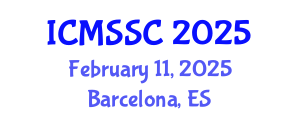 International Conference on Mathematics, Statistics and Scientific Computing (ICMSSC) February 11, 2025 - Barcelona, Spain