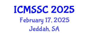 International Conference on Mathematics, Statistics and Scientific Computing (ICMSSC) February 17, 2025 - Jeddah, Saudi Arabia