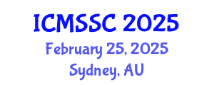 International Conference on Mathematics, Statistics and Scientific Computing (ICMSSC) February 25, 2025 - Sydney, Australia