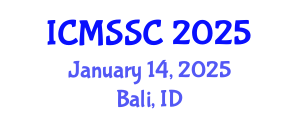 International Conference on Mathematics, Statistics and Scientific Computing (ICMSSC) January 14, 2025 - Bali, Indonesia