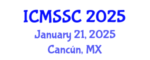 International Conference on Mathematics, Statistics and Scientific Computing (ICMSSC) January 21, 2025 - Cancún, Mexico