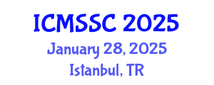 International Conference on Mathematics, Statistics and Scientific Computing (ICMSSC) January 28, 2025 - Istanbul, Turkey