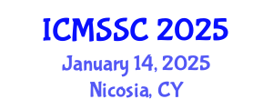 International Conference on Mathematics, Statistics and Scientific Computing (ICMSSC) January 14, 2025 - Nicosia, Cyprus